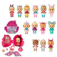 IMC Toys 90859/90378/P Кукла IMC Toys Cry Babies Magic Tears серия FANTASY WINGED HOUSE Плачущий младенец 12 видов, цвет розовый