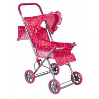 Melobo 8805 Коляска Buggy Boom Mixy для кукол, с козырьком, корзинкой для игрушкек