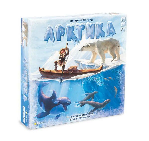 Эврикус BG-17014 Игра настольная "Арктика" Эврикус BG-17014 Игра настольная "Арктика"