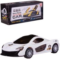 Junfa WB-02438/белая Машинка Junfa спортивная (движение+вращение) белая