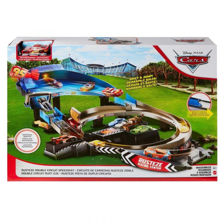 Mattel GNW06 Игровой набор Mattel Cars Rusteze трасса для дрифта