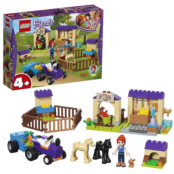 Lego Friends 41361 Конструктор Лего Подружки Конюшня для жеребят Мии, 118 деталей