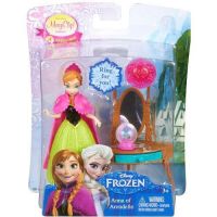 Mattel Y9973 Холодное сердце Мини-кукла Анна из Аренделла, 10 см