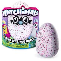 Spin Master 19100 Интерактивная игрушка Hatchimals Пингвинчик розовый