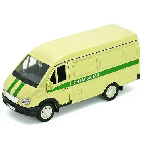 Welly 42387CCN Модель машины 1:34-39 ГАЗель Инкассация