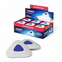 ErichKrause 45551ЕК Ластик с пластиковым держателем ErichKrause Smart Triangle (в пакете с европодвесом)