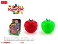 JUNFA ZY774018 Головоломка пластмассовая Кубикубс, в коробке, 7х7х8 см