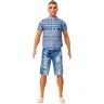 Mattel FNJ38 Кукла Barbie "Игра с модой" Кен, шатен