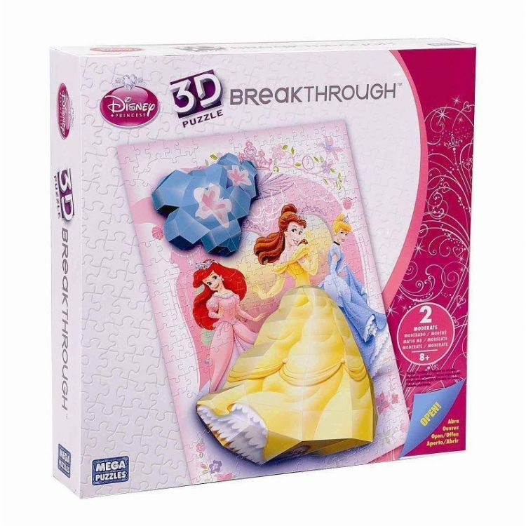 MEGA Puzzles 50676 Пазл 3D Принцессы Disney