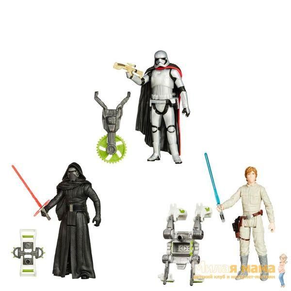 Hasbro B3445 Star Wars Звездные Войны Фигурка 9,5 см Миссия в джунглях/Космическая миссия, в ассортименте