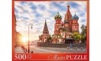 Masterpuzzle 6154 Пазл Москва Храм Василия Блаженного, 500 элементов