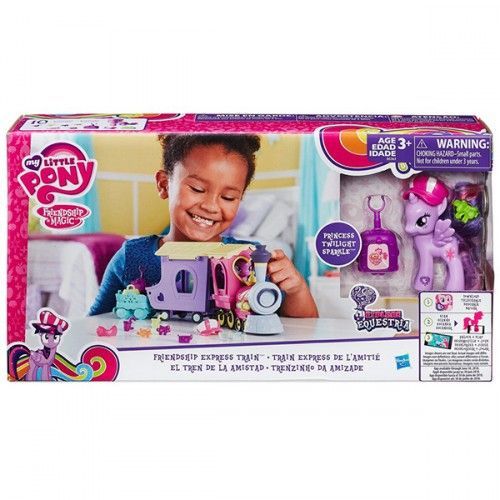 Hasbro B5363 My Little Pony Игровой набор "Экспресс-поезд "Дружба"