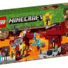 Lego Minecraft 21154 Конструктор Лего Майнкрафт Мост ифрита, 370 деталей
