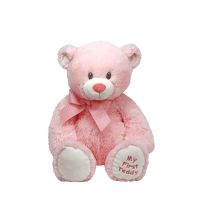 TY 50066пц Мягкая игрушка Медвежонок My First Teddy (розовый) Classic, 20 см