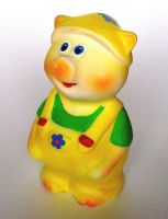 Кудесники СИ-501-no Поросенок Василий 13,5 см, игрушка ПВХ