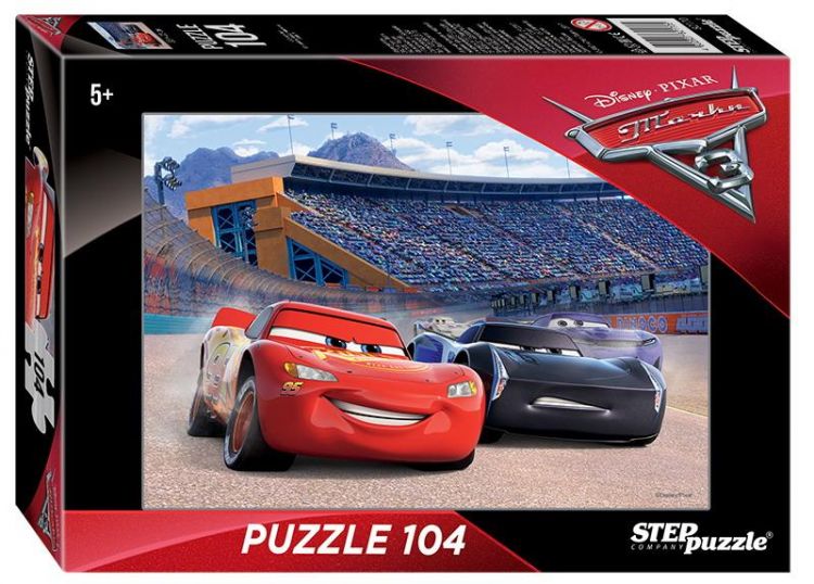 СТЕП ПАЗЛ 82170 Пазл 104 "Тачки - 3" (Disney)