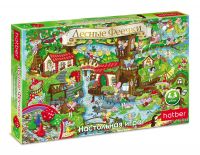 Hatber Ин2-19609 Настольня игра Hatber ходилка Лесные феечки с кубиком и фишками 62*40 см в подарочной коробке