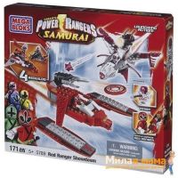 Mega Bloks 05789 Набор Могучие рейнджеры "Поединок" (красный)