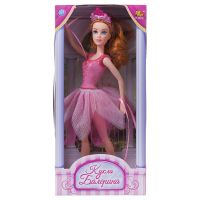 ABtoys (АБтойс) PT-00440/w(3) Кукла ABtoys Балерина, 30 см, в розовой юбке-лепесток
