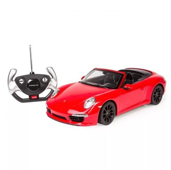 RASTAR 47700R Машинка на радиоуправлении RASTAR Porsche 911 Carrera S, со световыми эффектами, 1:14