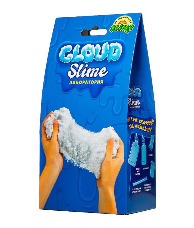 Slime SS500-30182 Набор для эксперементов Slime Лаборатория Cloud 100 гр