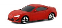RMZ City 344023SM Машина металлическая Toyota 86, 1:64, без механизмов, красный матовый цвет