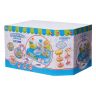 ABtoys PT-01109 Помогаю Маме Кухня-мини с раковиной, плитой, духовкой и аксессуарами, со светом и звуком