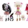Mattel DYC76 Энчантималс Кукла Пэттер Павлина с любимой зверушкой, 15 см