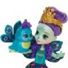 Mattel DYC76 Энчантималс Кукла Пэттер Павлина с любимой зверушкой, 15 см