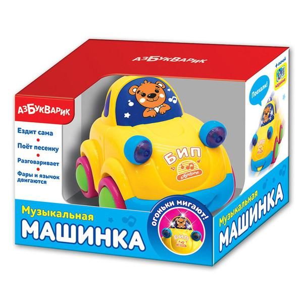 АЗБУКВАРИК 28248-0 Машинка музыкальная