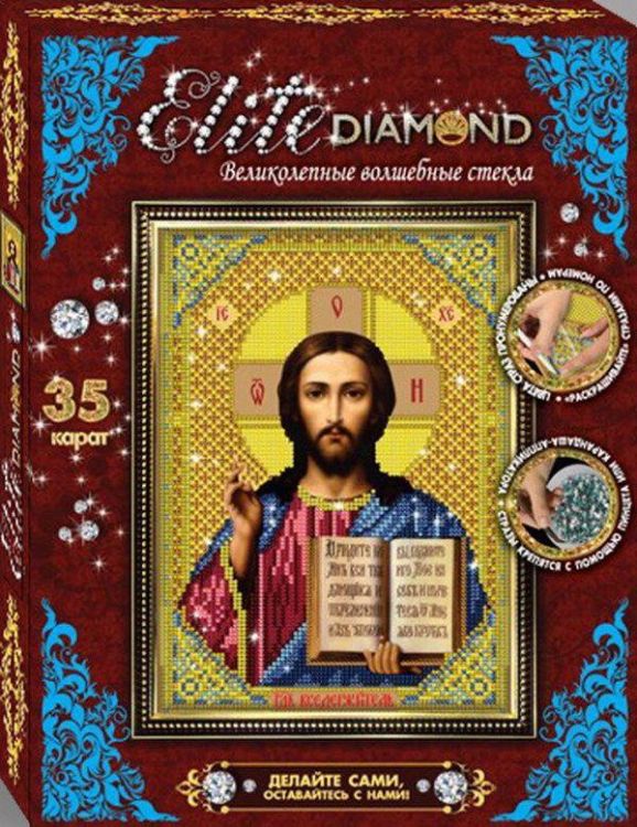 Лапландия 45672 Набор для творчества. Серия Стразы -"Elite Diamond" Спаситель