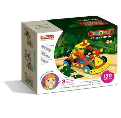 Конструктор Техно (150 деталей, Джип) Конструктор Техно (150 деталей, Джип)