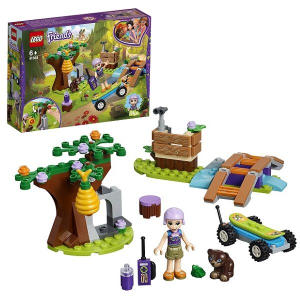 Lego Friends 41363 Конструктор Лего Подружки Приключения Мии в лесу, 134 детали