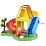 Peppa Pig 28795 Игровой набор Площадка Пеппы-неваляшки с фигуркой Пеппы