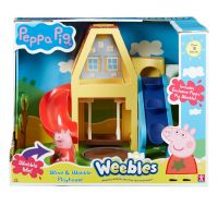 Peppa Pig 28795 Игровой набор Площадка Пеппы-неваляшки с фигуркой Пеппы
