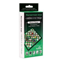 ORIGAMI 05319 Игра настольная, магнитная.Змейки и лестницы. 7 предметов