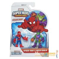 Игрушки Человек паук - набор из 2 фигурок Спайдермэн и Зеленый гоблин