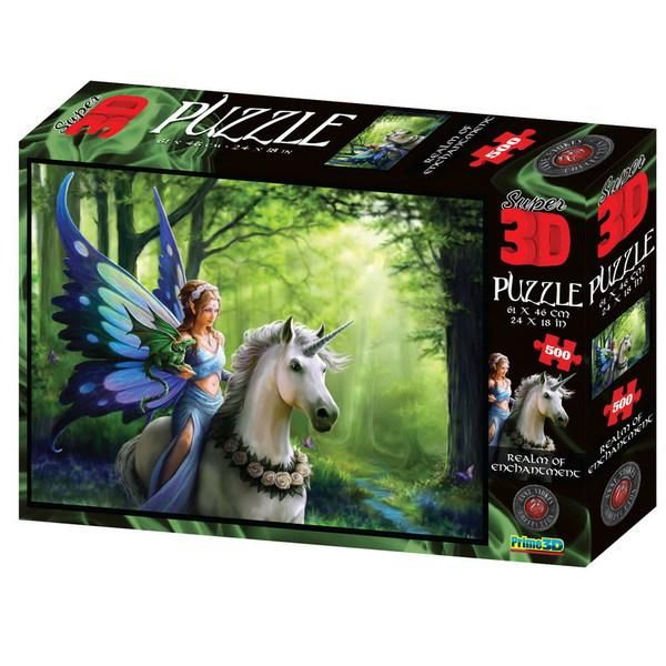 Prime 3D 10095-SBM Пазл 3D 500 Царство очарования